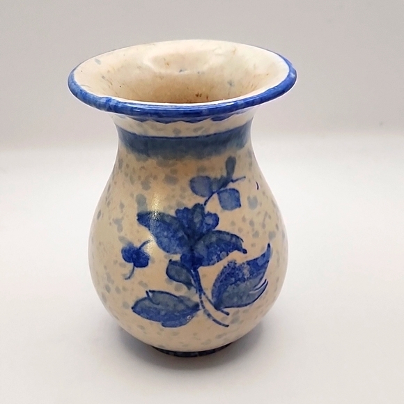 Vintage Small Pottery Vase 4.5" - Picture 1 of 10